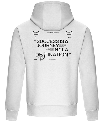 Oversized Boxy Hoodie - Success Is a Journey