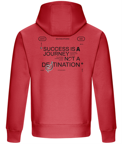 Oversized Boxy Hoodie - Success Is a Journey